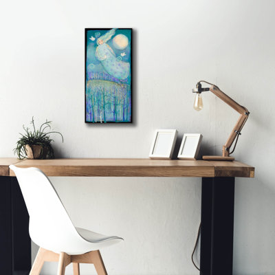  «Moondancer» par Sue Davis, art mural sur toile, 12 po x 24 po