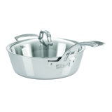 Viking Contemporary 3-Ply Saute Pan with Glass Lid