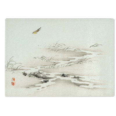 Glass Flying Bird by Kono Baireir Chopping Board