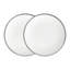 Platinum Edge Bone China Salad/Dessert Plate