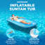 Bain de soleil gonflable Swimline Luxe Edition-119024868-119024866