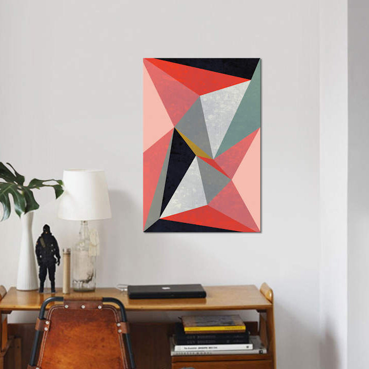 «Canvas III», impression sur toile, H 12 po x l 8 po x P 0,75 po, Toile tendue, Pas de tapis