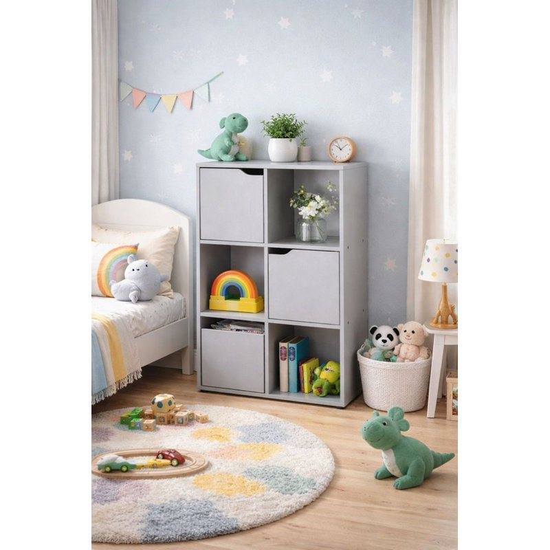 Kishauna 90cm H x 60cm W Cube Bookcase