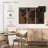 " Steampunk World Map " 3 Piece Art Set-1533424150