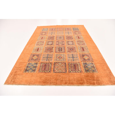 Tapis orange Johnston