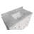 Tilford 42'' Single Bathroom Vanity with Carrara Marble Top-1950378252