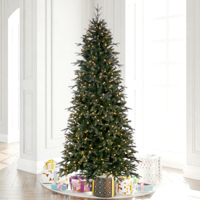 Easy Set-Up 7.5' Lighted Pine Christmas Tree
