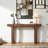 63'' Farmhouse Console Table With Wooden Narrow Design And Extra Long Structure For Living Room & Entryway-1018982610