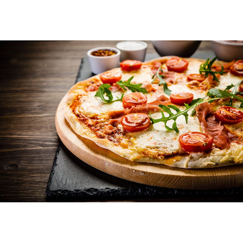Margherita Pizza by Gbh007 - Wrapped Canvas Print, 30cm H x 46cm W