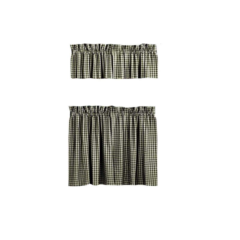Paire de rideaux obscurcissant Chittening, Noir, l 72 po x L 24 po