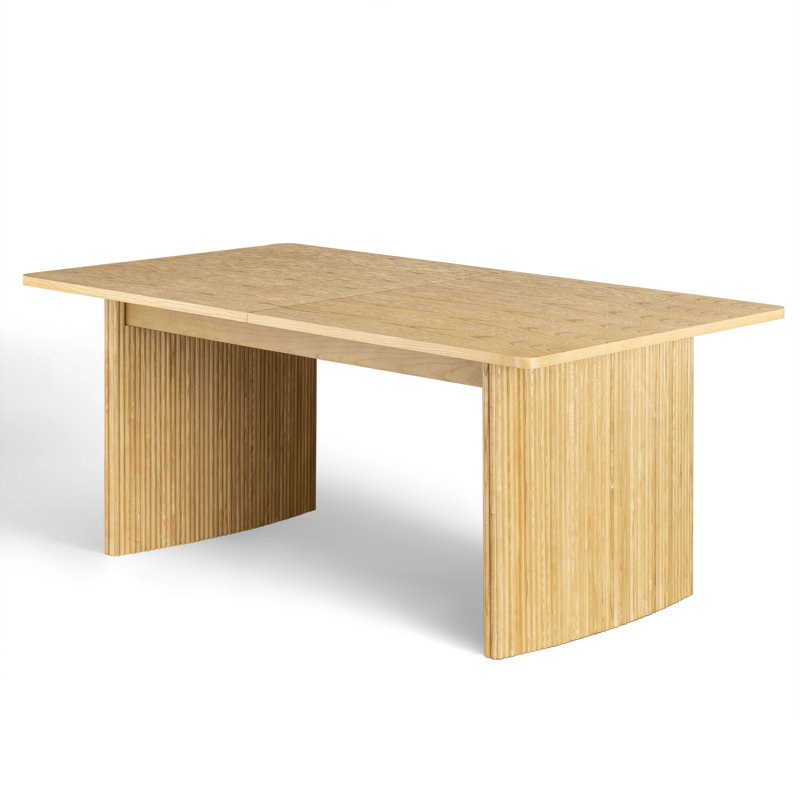 Table de salle à manger rectangulaire extensible