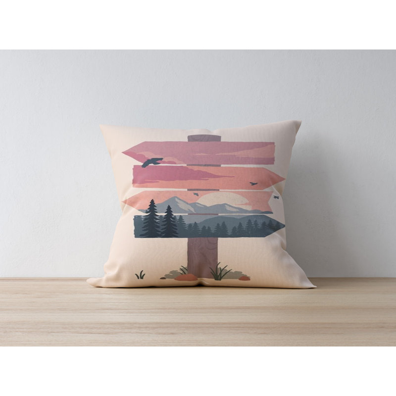 Decorative Cushion Cover, 50% Polyester / 50% Cotton, 16.9 x 16.9 Inches | Digital Print Design, Machine Washable at 86°F | Perfect for Home Decor, Living Room, and Bedroom Accent, Soft and Durable Fabric