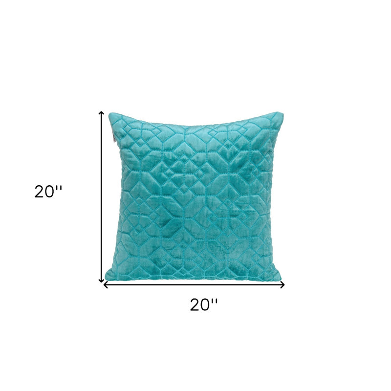 Coussin Parka, Turquoise