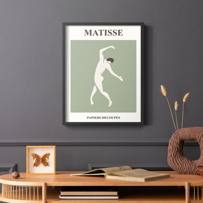 Matisse CXII, reproduction encadrée - bois massif