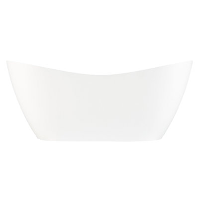 72" Sheba Acrylic Double-Slipper Tub With Foam