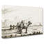 Two Cows In A Meadow by Jean Bernard - Wrapped Canvas Print-55361380