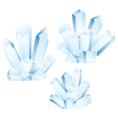 Stands de cristal de glace Winter Wonderland