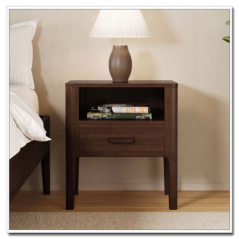 Table de chevet Modern, Chocolat
