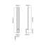 Panneau de remplissage en chêne Sinond Redondo, l 3 po x H 34,5 po-133125652-133125660