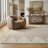 Rug Branch Zuri 4' x 6' (3'11" x 5'7") Beige/Brown Striped Indoor Area Rug, Contemporary, Low Pile, Stain-Resistant Carpet - Living Room, Bedroom, Dining Room, and Kitchen-1441934938