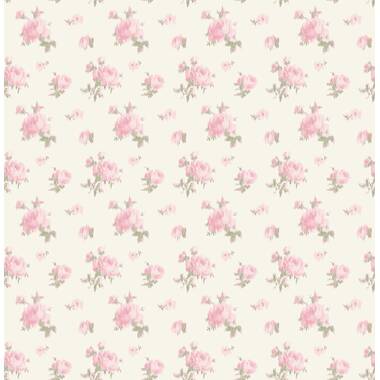 FK26912 - Small Print Floral Wallpaper - Discount Wallcovering