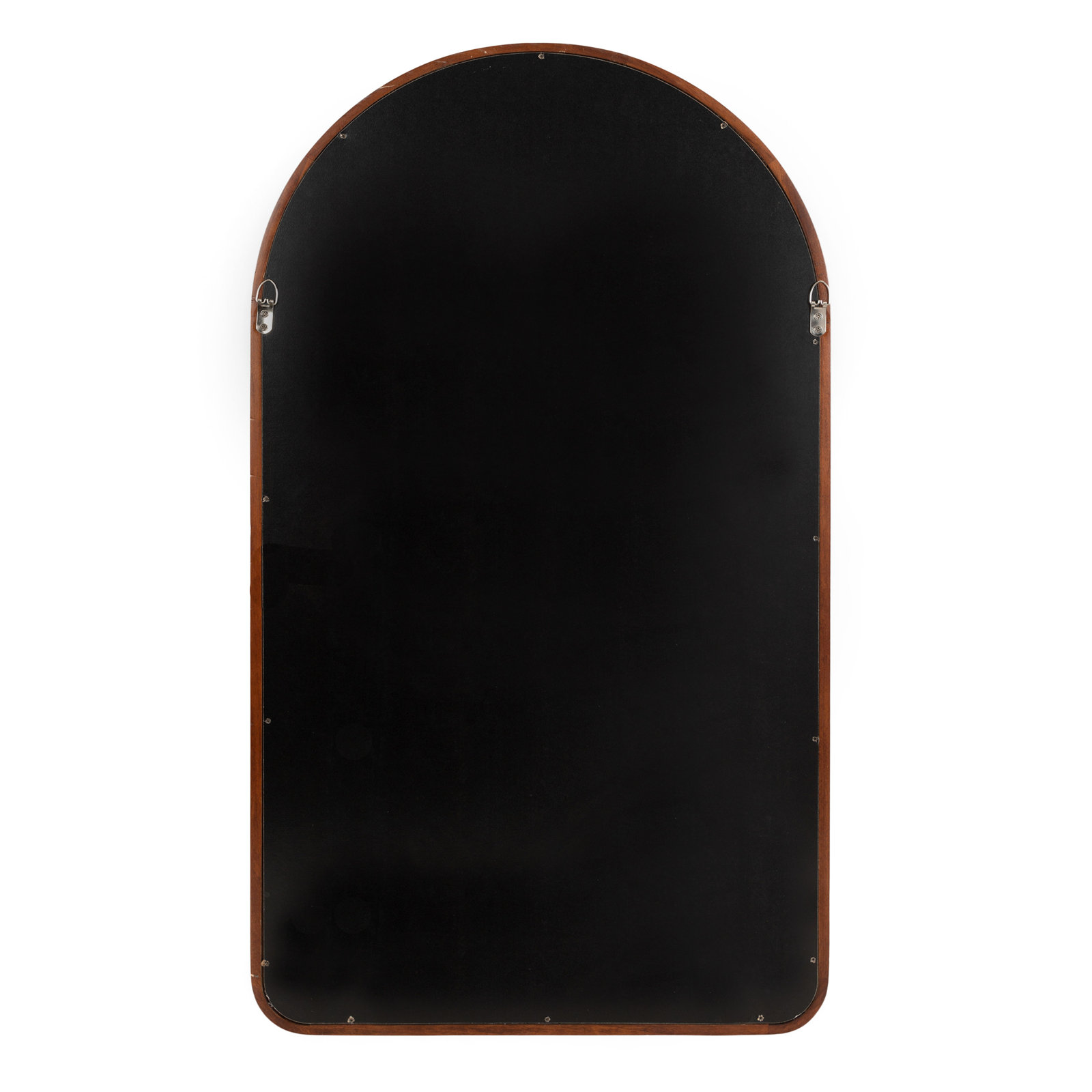Brayson 20" Accent Mirror, Walnut Brown