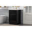 20" Bathroom Vanity With Sink, Vanity Cabinet With Door Shelf And Adjustable Shelf, Black