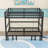 Metal Bunk Bed With Ladder And Slats-369576589