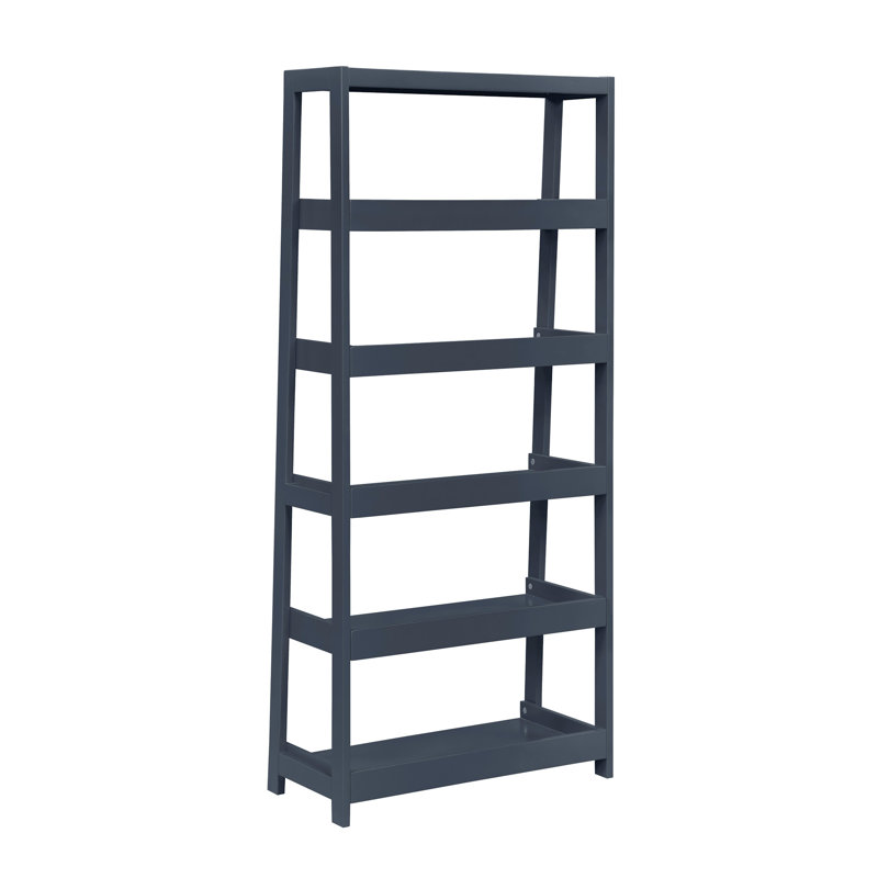 Support présentoir 1 pièce Modern Modern, (6 tablettes) H 67 po x l 30,5 po x P 14 po, Bleu