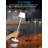LED Rechargeable Table Lamps with Charging Dock, Water-Resistant, Touch Control, Dimmable, Soft White-1008055449
