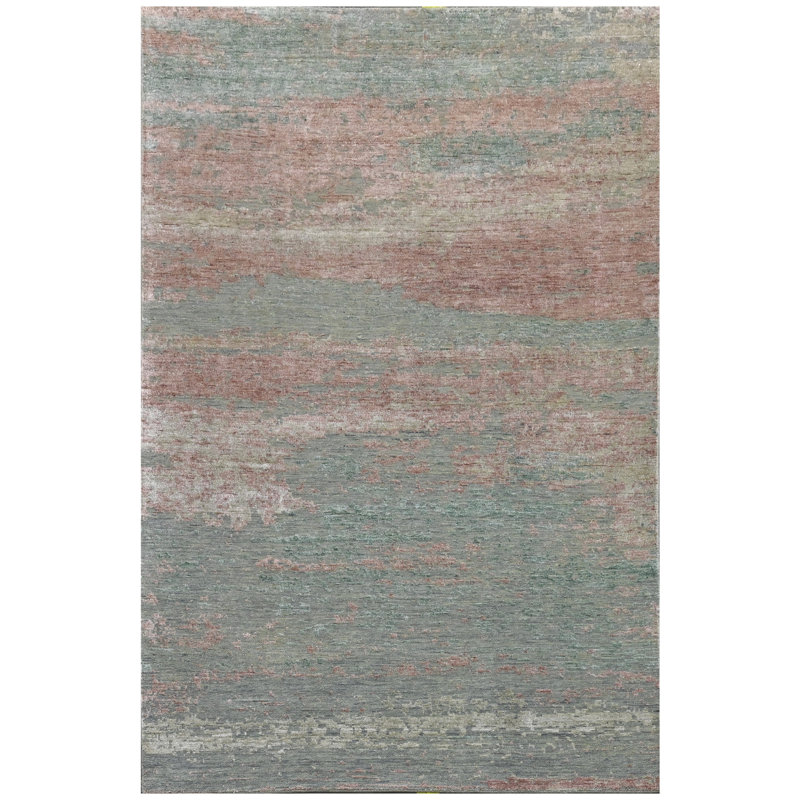 One-of-a-Kind Rectangle 5'9" X 8'11" Hand Knotted Area Rug