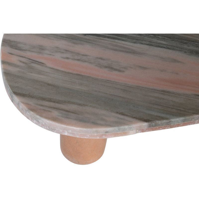 Messina Coffee Table, Pink Marble