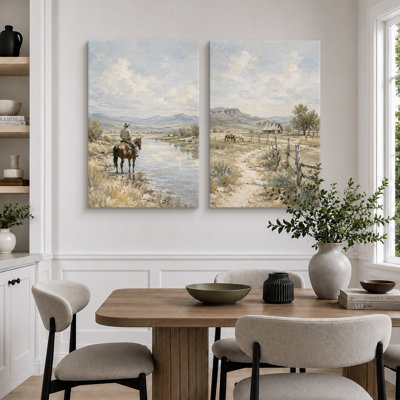 Western cowboy ranch