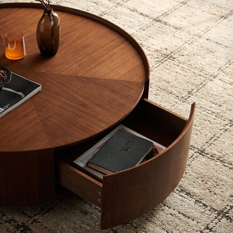 Table basse Jim, H 11,8 po x L 35,4 po x l 35,4 po