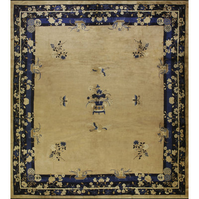 Antique Peking Room Size Wool Other Rug