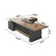Grand bureau de direction 94,49 "Modern Luxury Fashion-1028547439