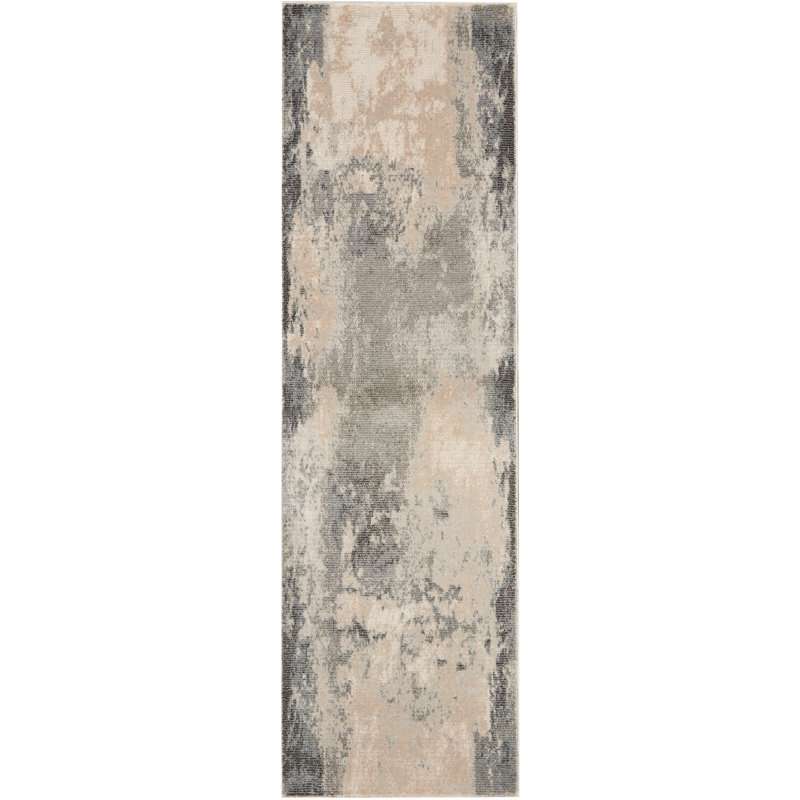 Diondre Abstract Indoor Rug, Runner 2'2" x 10'