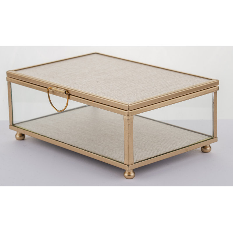 Glass Jewelery Box +