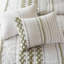 Ensemble d'édredon en coton 3 pièces de qualité supérieure - sauge chenille / sophistication ivoire-115174157