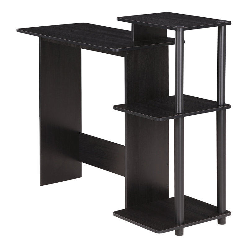 Surrency Rectangular Home Laptop Notebook Computer Desk, Espresso