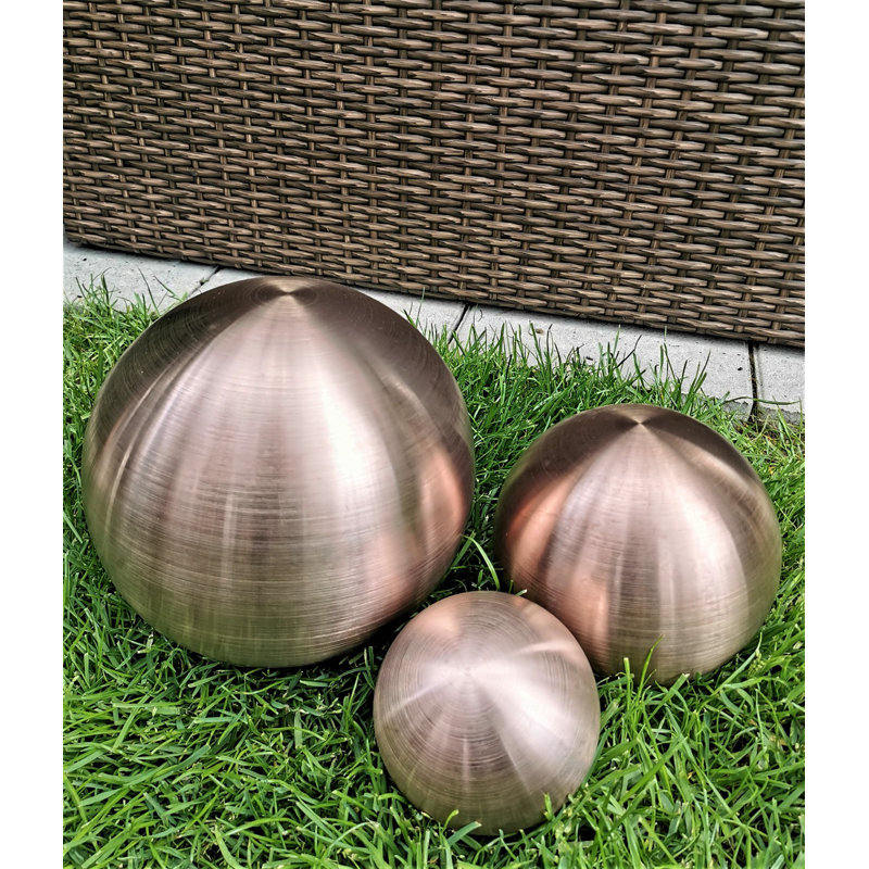 Anjuta Metal Abstract Gazing Ball