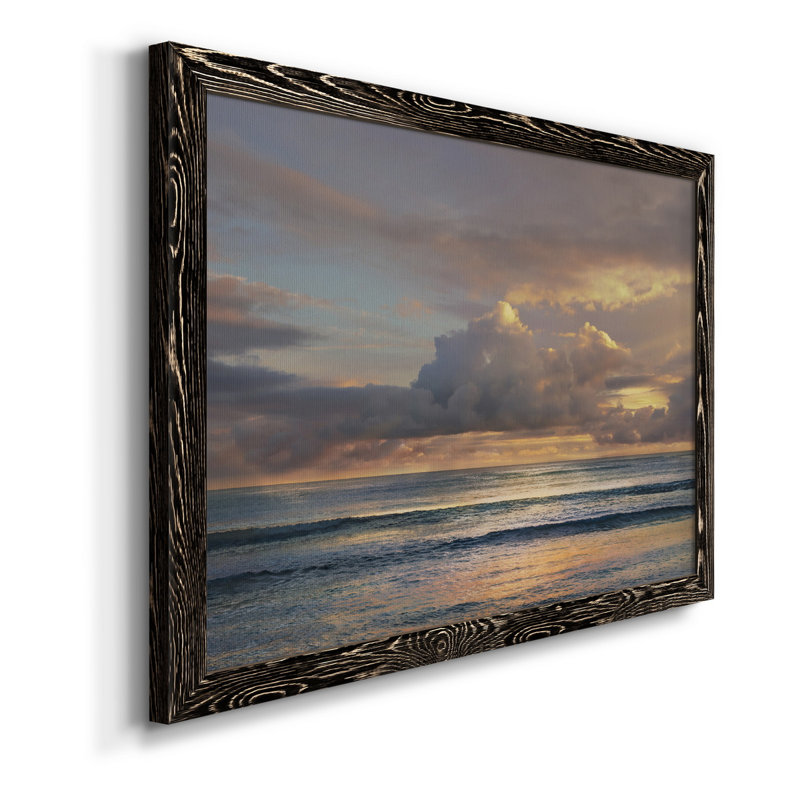 A Morning Meditation - Photographie sur toile avec cadre photo, H 31 po x l 44 po x P 1 po, Noir