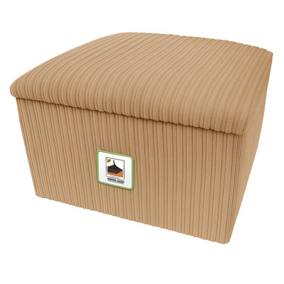 Soft Upholstered Ottoman for Living Room