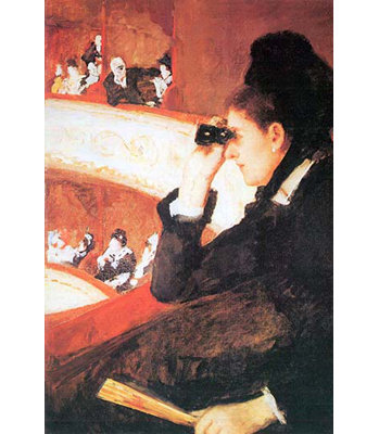 " In The Opera " by Mary Cassatt