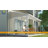 Palram - Canopia Feria 10 ft. W x 10 ft. D Polycarbonate Stationary Slope Patio Awning-12179510