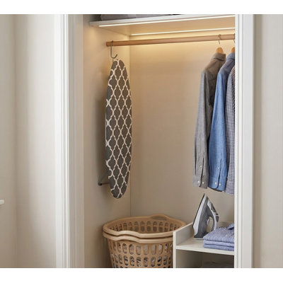 29" Tabletop Ironing Board - Grey Print
