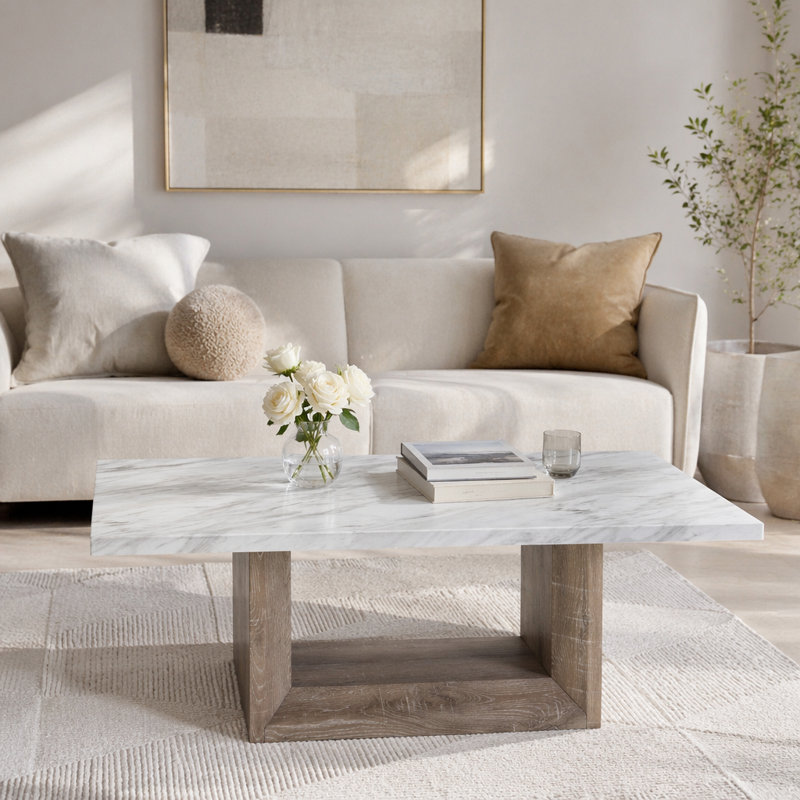 Table basse en marbre Gregory