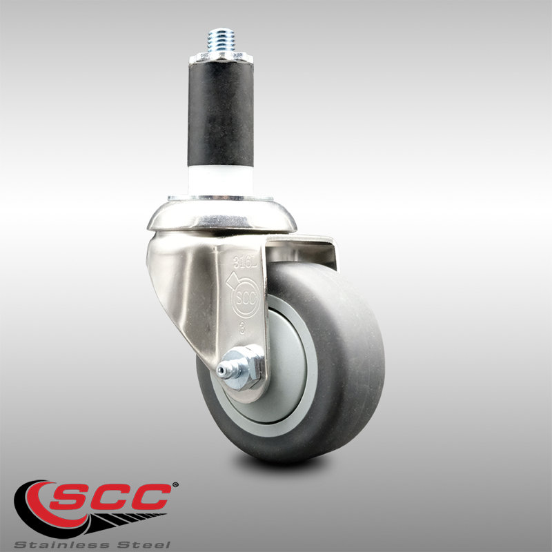 Thermoplastic Rubber Swivel Caster