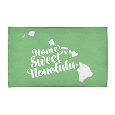 Tapis en poly-chenille honolulu hawaii