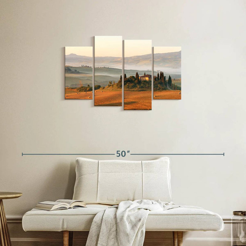 Alvord Tuscany Farmhouse, H 22 po x l 36 po